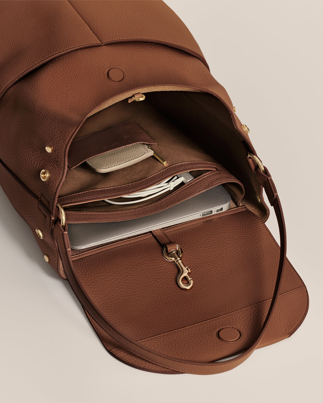 Leather Backpack 16-inch