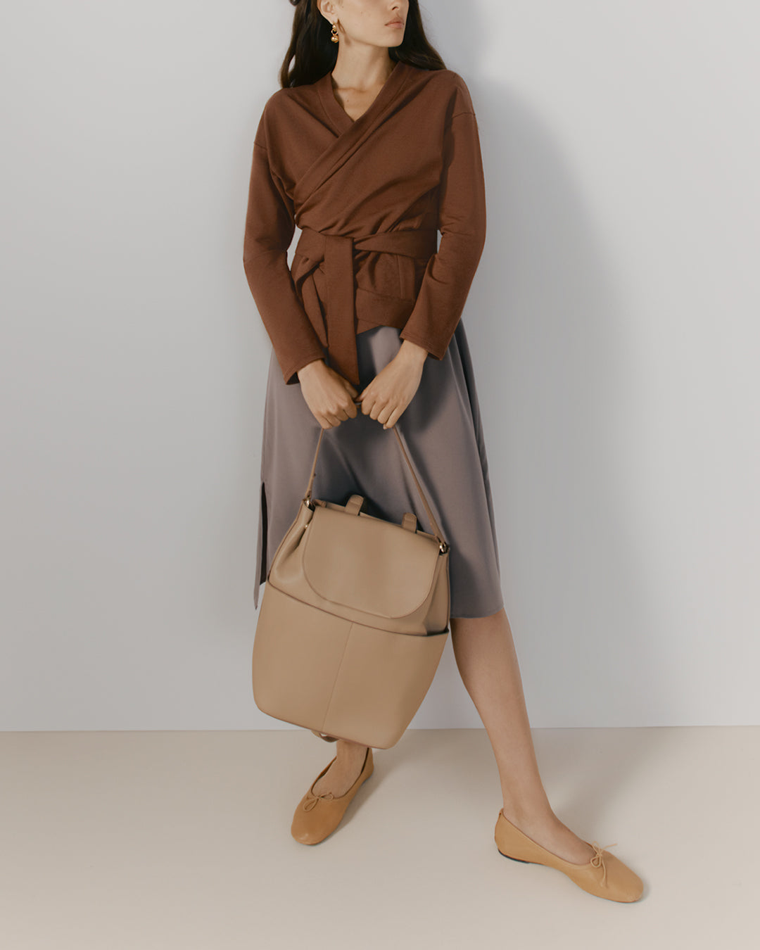 Leather Backpack 16-inch