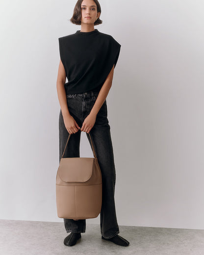 Leather Backpack 16-inch