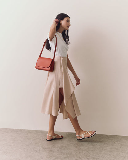 Concertina Shoulder Bag (Smooth)